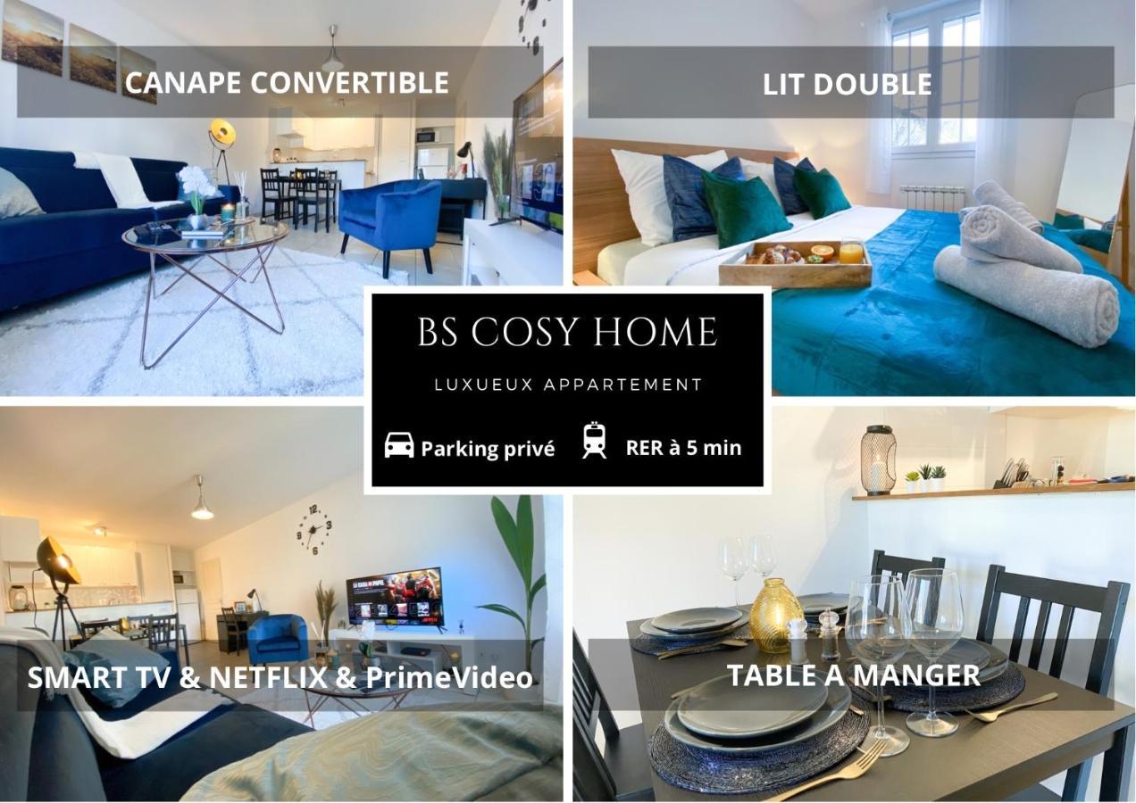Apartamento Blue Pearl - Parking - Gare Rer A 5 Min Corbeil-Essonnes Exterior foto